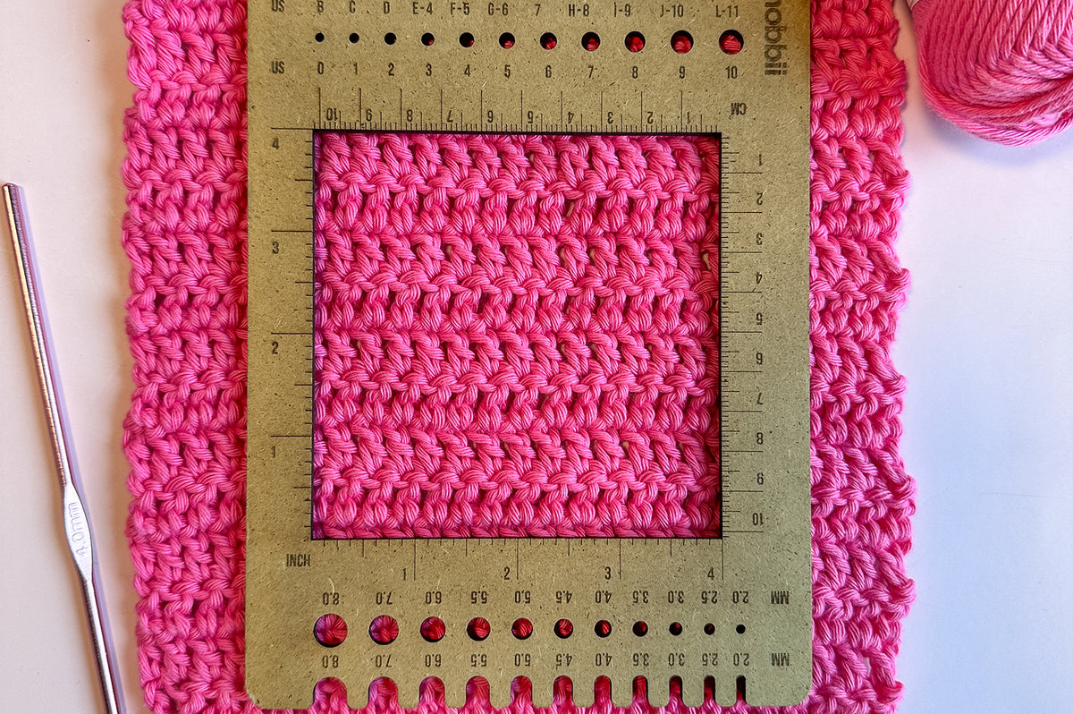 The Gauge Swatch: How to Measure Your Crochet Tension