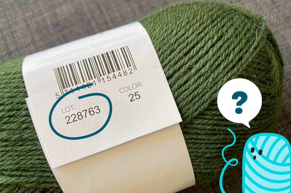 Yarn Dye Lots Explained: What a Lot Number Is and Why It Matters