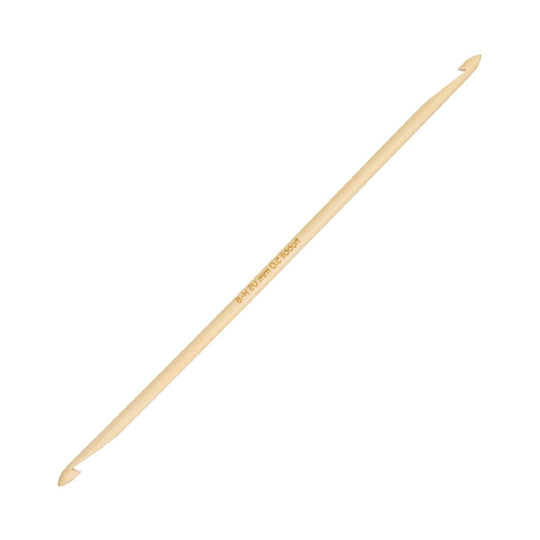 Crochet tunisien double en bambou - 20 cm - Hobbii