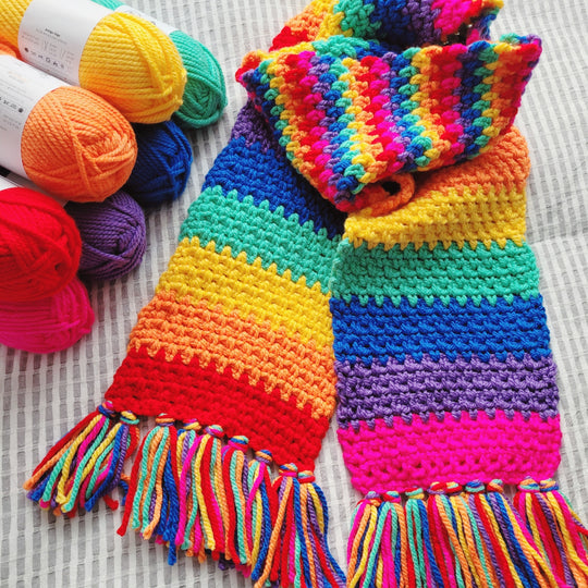 Chunky Rainbow - Écharpe
