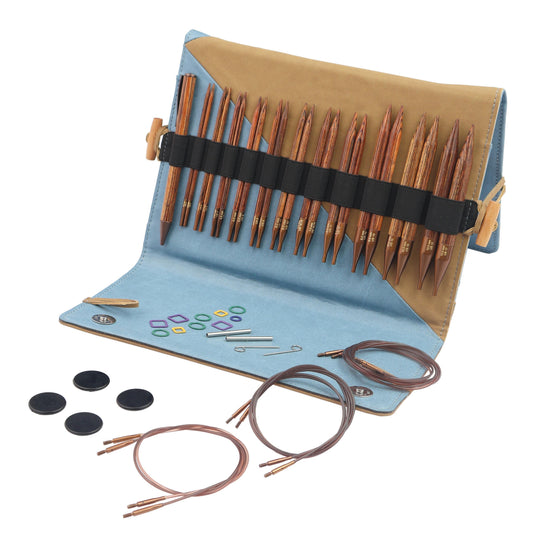 Ginger Regal - Set d'aiguilles circulaires interchangeables - Bouleau - KnitPro