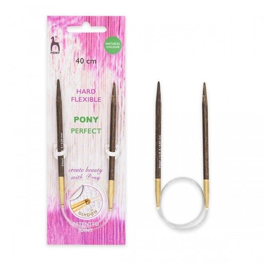 Aiguilles circulaires Perfect - 40 cm - Pony