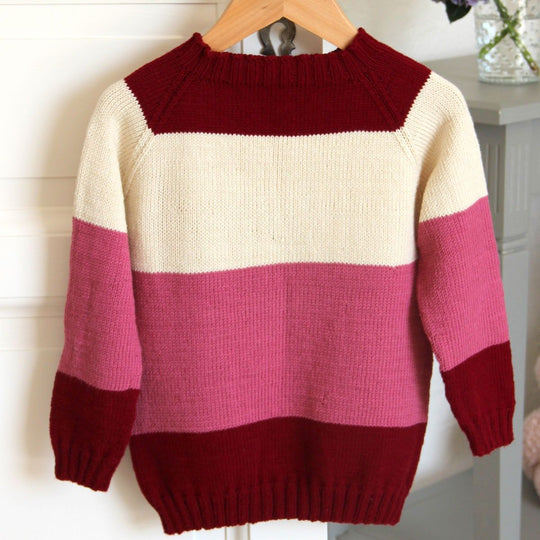 Stripe Raglan Sweater – Little One’s & Tweens - Girls