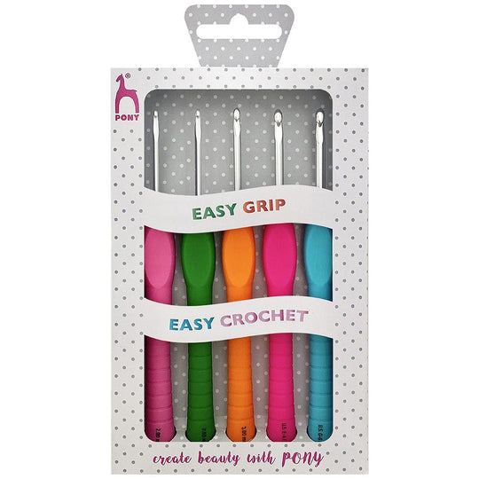 Set crochets Easy Grip - Pony