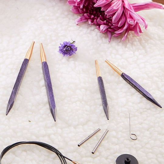 Aiguilles circulaires interchangeables J'adore Cubics - KnitPro