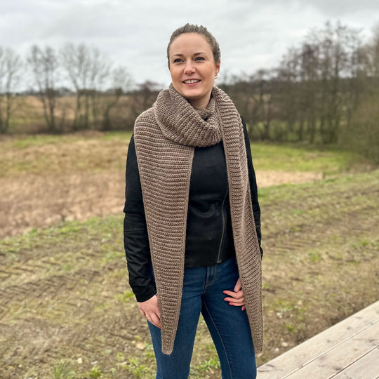 Simple Big Scarf - Écharpe