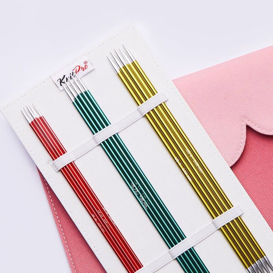 Set d'aiguilles doubles pointes Zing - 20 cm - KnitPro
