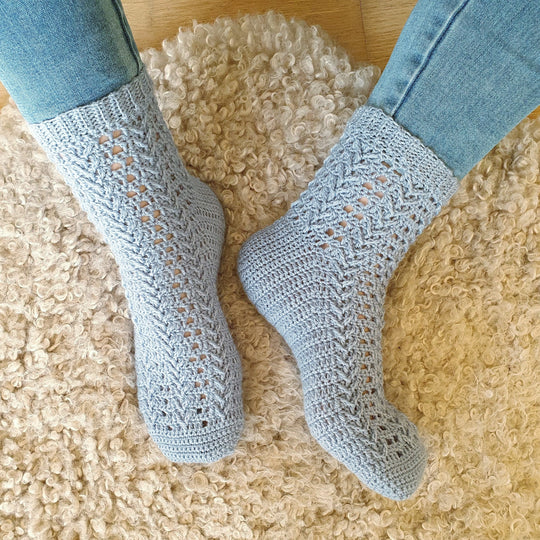 Lindas Arrow Lace Socks - Chaussettes