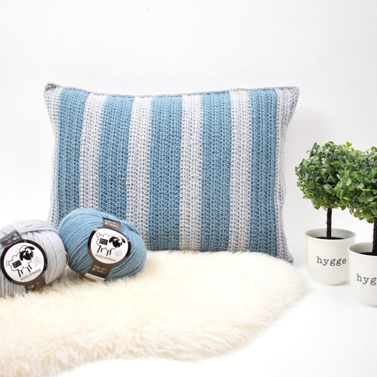 Coussin rayé Power