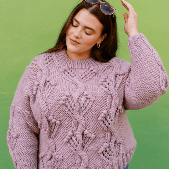 Apotheosis - Pull avec Torsades de Bobbles