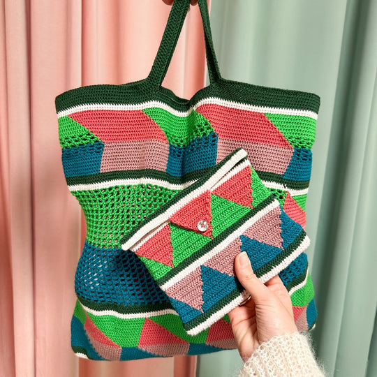 Retro - Tote Bag et Pochette