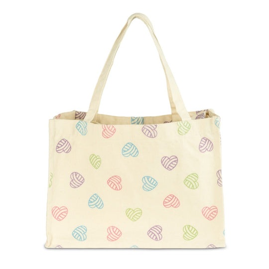 Sac de courses en toile avec fermeture à lacets - Hobbii