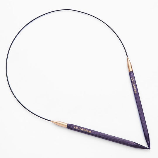 Aiguilles circulaires "J'adore" de Cubics - 40 cm - KnitPro