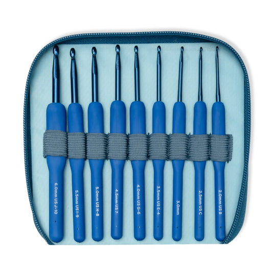 Set de crochets Cosmo - 9 tailles - Indigo - Hobbii