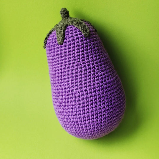 L’aubergine - Jouet de crochet
