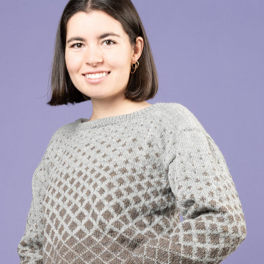 Maggie - Pull au point fantaisie