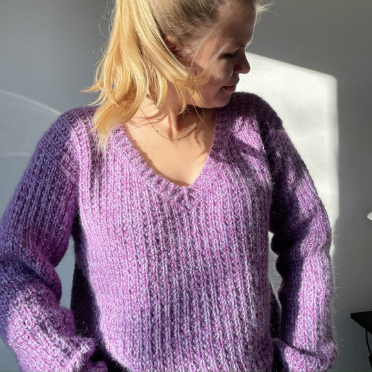 Easy Evening Sweater - Édition en V