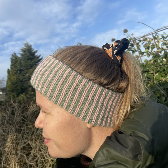 Easy Coloured Rib Headband - Bandeau