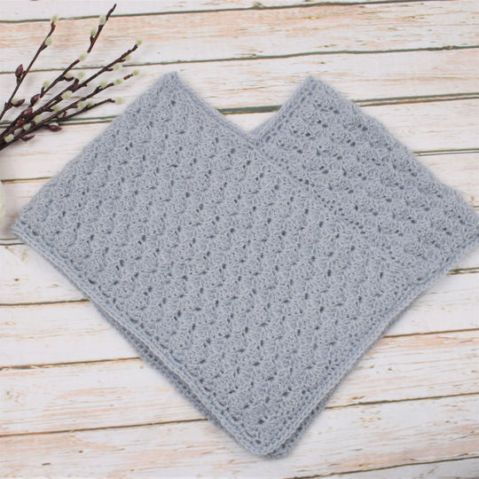 Winter Shells Poncho - Enfant - Evergreen