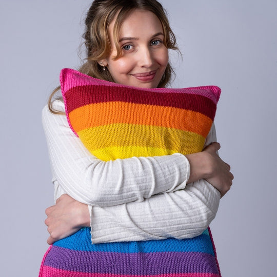 Ara - Coussin Rayé