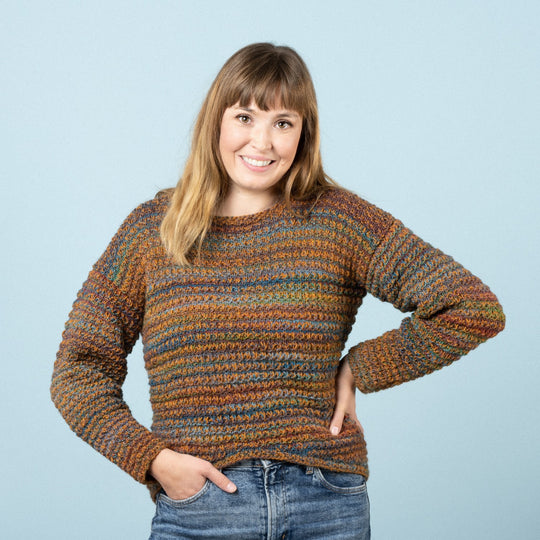 Nanna - Pull au point relief