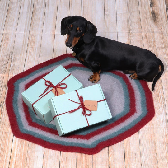 Tapis pour sapin de Noël Feutré