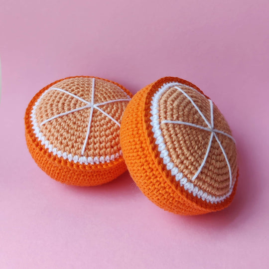 L’orange - Jouet au crochet