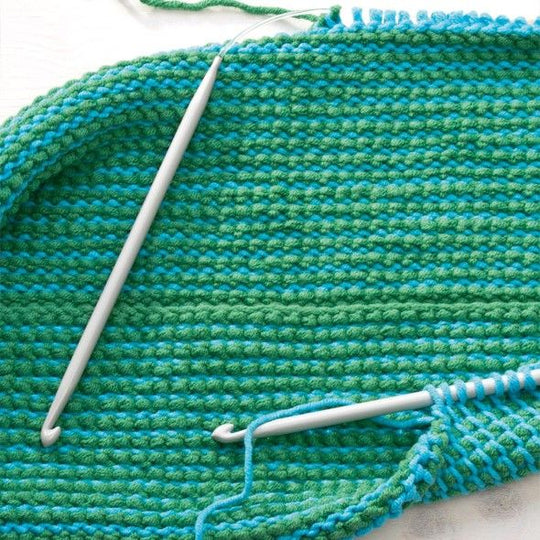 Crochets tunisiens circulaires - Pony