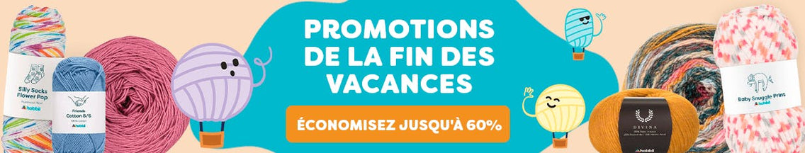 Promotions de la fin des vacances