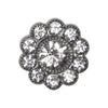 

Boutons Bling - Grosses Pierres - Argent - 4 pcs. - Go Handmade
3