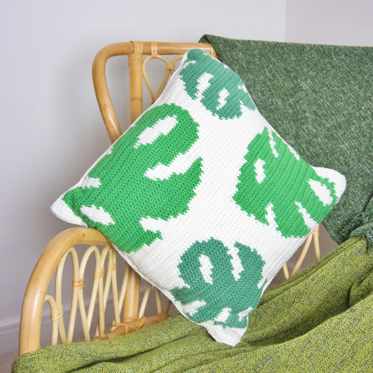 Monstera - Coussin