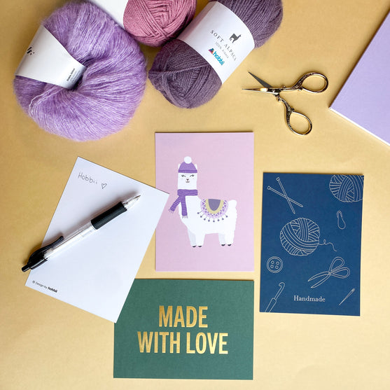 

Cartes postales - Made With Love - Hobbii
5