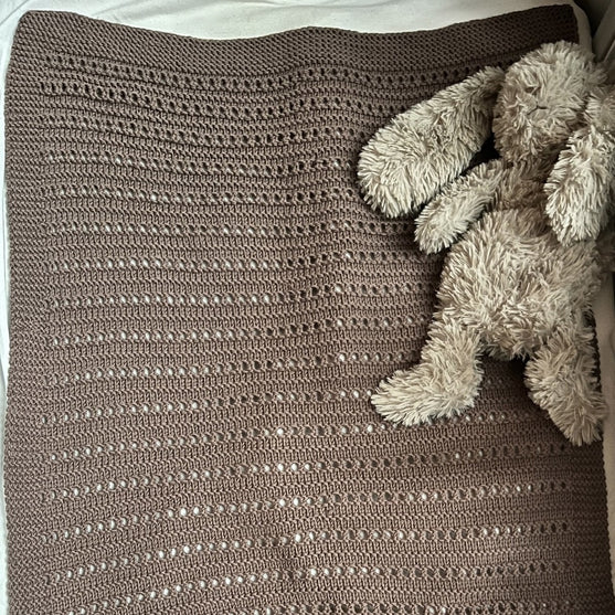 

Easy Spring Blanket - Couverture bébé
2
