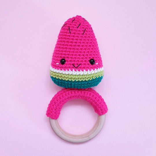 Pastèque Kawaii - Hochet