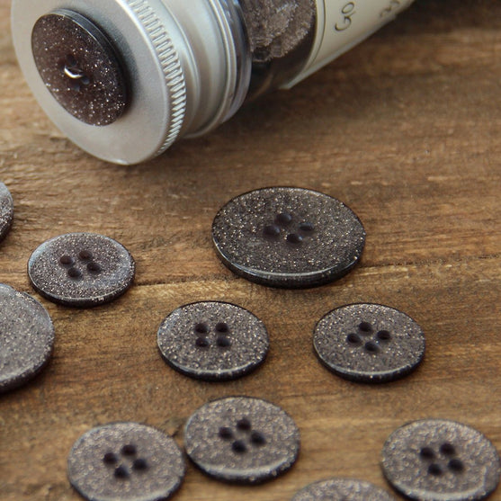 

Boutons Glitter - Noir - Plusieurs Tailles - Go Handmade
4
