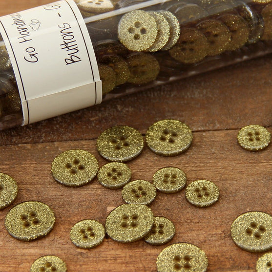 

Boutons Glitter - Vert - Plusieurs Tailles - Go Handmade
4