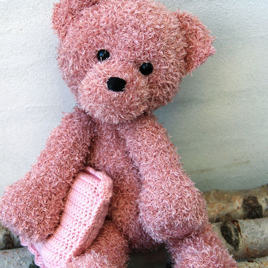 Teddy med tæppe og pude - Trunte