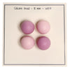 

Perles en silicone  - diamètre 18mm - 4 pièces - Go Handmade
1