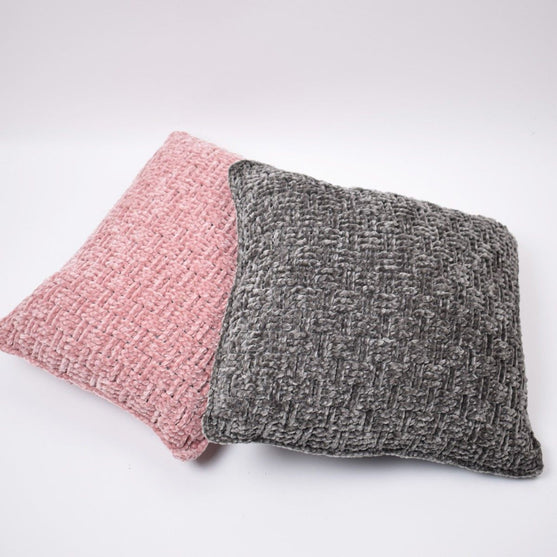 

Coussin tressé Velvet - Allongé
4