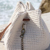 

Bucket Bag avec Fond en Cuir PU
1