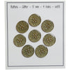 

Boutons Glitter - Vert - Plusieurs Tailles - Go Handmade
1