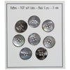 

Boutons de nacre - Noir - Go Handmade
1