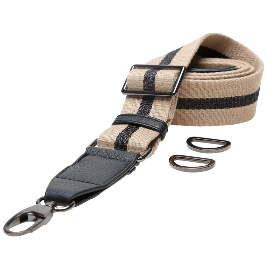 Bandoulière en coton - Ajustable 80–125 cm x 38 mm - Go Handmade