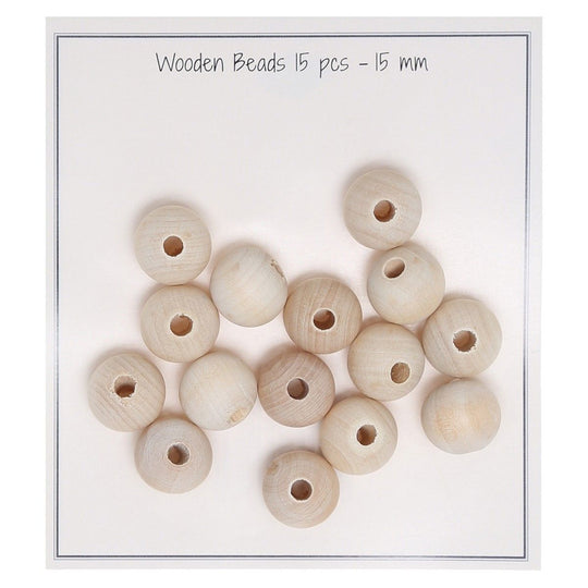 Perles en bois - Go Handmade