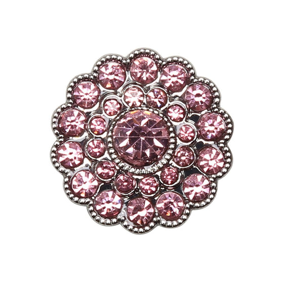 

Boutons Bling - Petites Pierres - Rose- 4 pcs. - Go Handmade
1