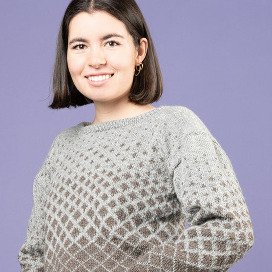 

Maggie - Pull au point fantaisie
1