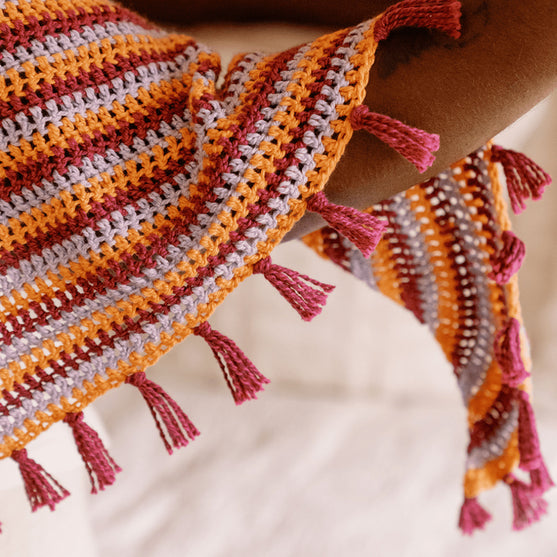 

Confetti Glass - Châle Triangulaire
4