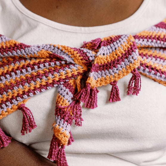 

Confetti Glass - Châle Triangulaire
8