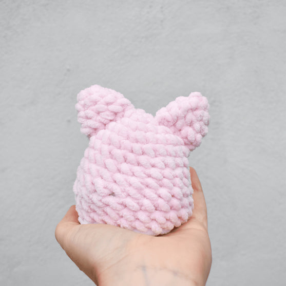

Vache et cochon - Peluche réversible
3