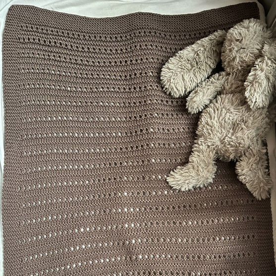 

Easy Spring Blanket - Couverture bébé
2